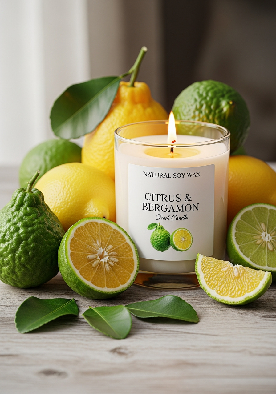 Citrus & Bergamot Fresh Candle